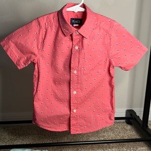 Boys Shirt Children’s Place Boys Shirt 4T Button Down Shirt Kids Square